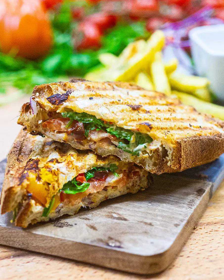 Klämgrillsmacka